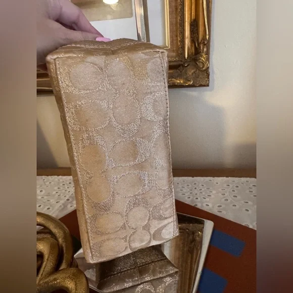 Coach Gold Handbag - Picture 9 of 14